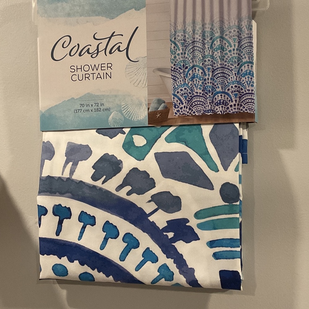 NWT fabric shower curtain